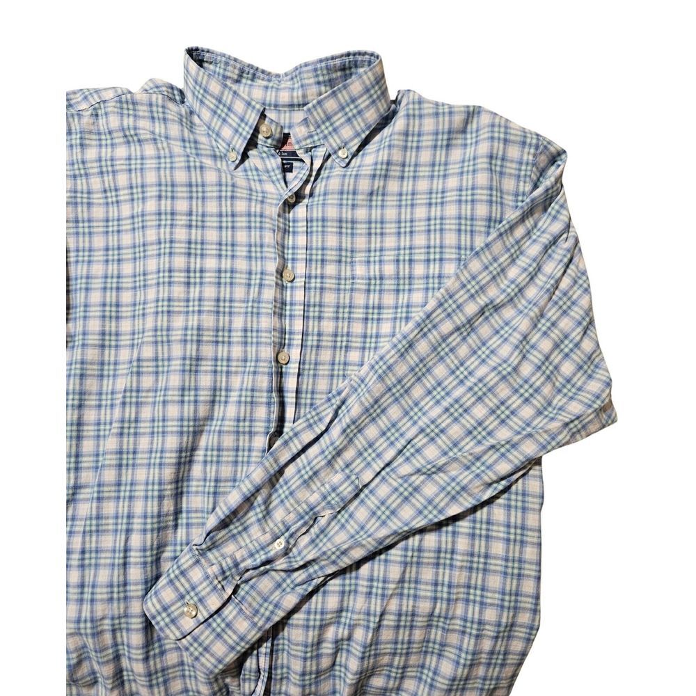 Vineyard Vines Murray Shirt Long Sleeve Plaid Men's Size L